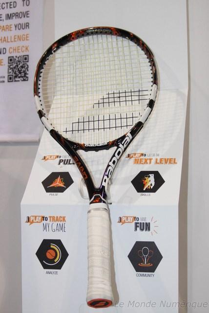 CES 2014 : Babolat lance la toute première raquette de tennis connectée au monde