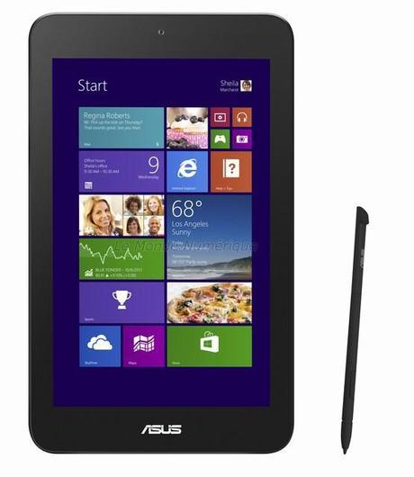 CES 2014 : Asus lance la tablette avec stylet VivoTab Note 8 sous Windows 8.1