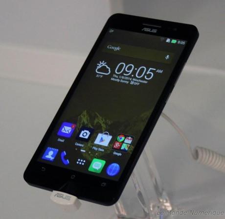 CES 2014 : Asus se lance dans la téléphonie mobile avec les smartphones ZenFone 4, 5 et 6