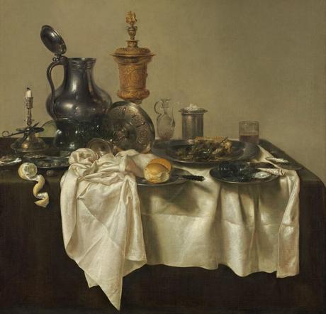 Willem Claeszoon Heda - Nature morte à la tartelette - 1635 - 106x111cm - National Gallery of Art - Washington