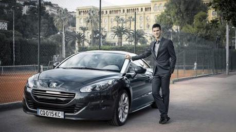 Novak Djokovic, nouvel ambassadeur Peugeot