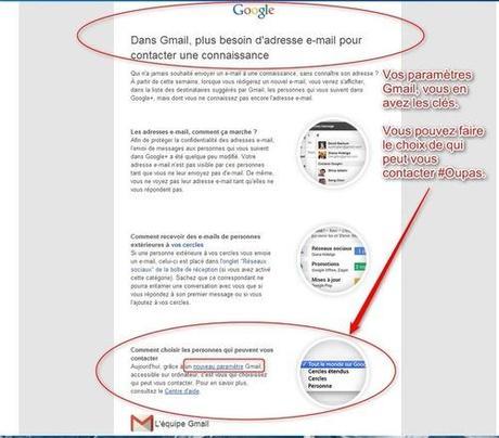 Comment changer les nouvelles propriétés Google Gmail pour éviter de recevoir des mails SPAMs ? | PACTechConsult