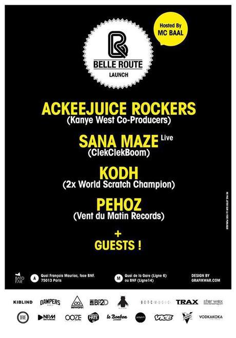 BELLE ROUTE LAUNCH PARTY  (2 places à gagner) 