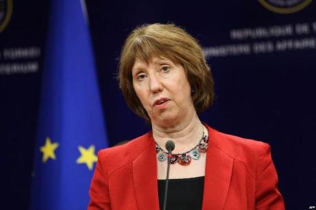 Catherine Ashton, chef de la diplomatie européenne.