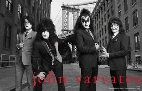 Mode : Le groupe Kiss, égérie de John Varvatos