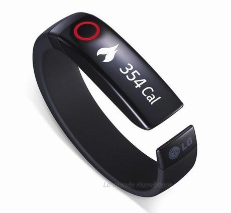 CES 2014 : LG dévoile son bracelet connecté, le Lifeband Touch