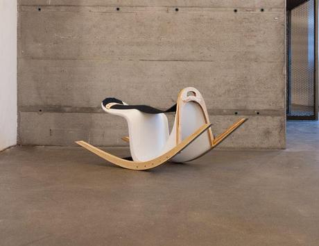 Rocking Verner chaise à bascule pour enfant