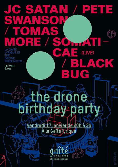 Ether et Crac! Lundi 13 janvier 2014 avec The Drone