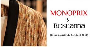 Roseanna x Monoprix, le temps fort de 2014 !