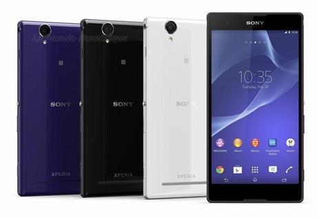 Sony Xperia T2 Ultra, large écran, compatibilité 4G pour un modèle milieu de gamme