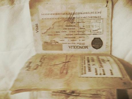 Hommage à mon passeport...