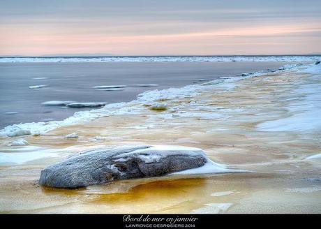 Bord de mer en janvier...