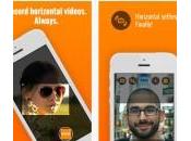 Horizon enregistrer toutes vidéos iPhone horizontalement