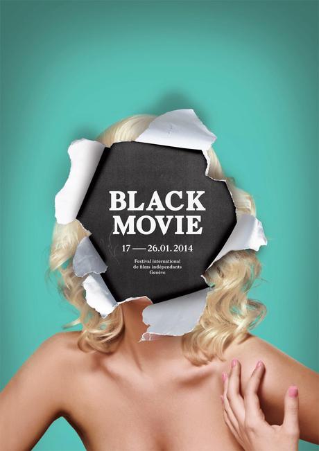 Affiche Black Movie 2014 15e édition du Festival Black Movie du 17 au 26 janvier 2014.