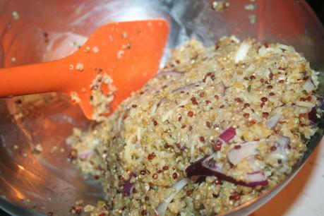 Galette de quinoa, un plaisir végétarien