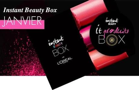 La box l'Oréal de Janvier est disponible !
