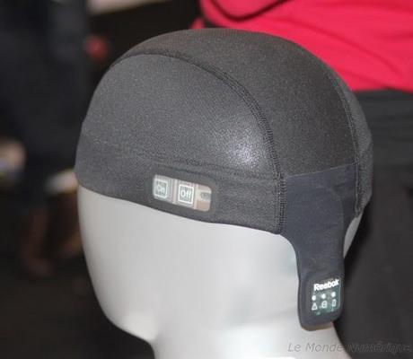 CES 2014 : Bonnet Reebok CheckLight pour protéger le cerveau pendant le sport