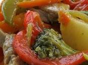 Sauté porc légumes cari