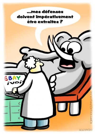 webzine,gratuit,bd,zébra,bande-dessinée,fanzine,wschinski,sebastian weissborn,allemand,gag,humbug,éléphant,défense,ivoire,ebay,webcomic,polar,g-1759