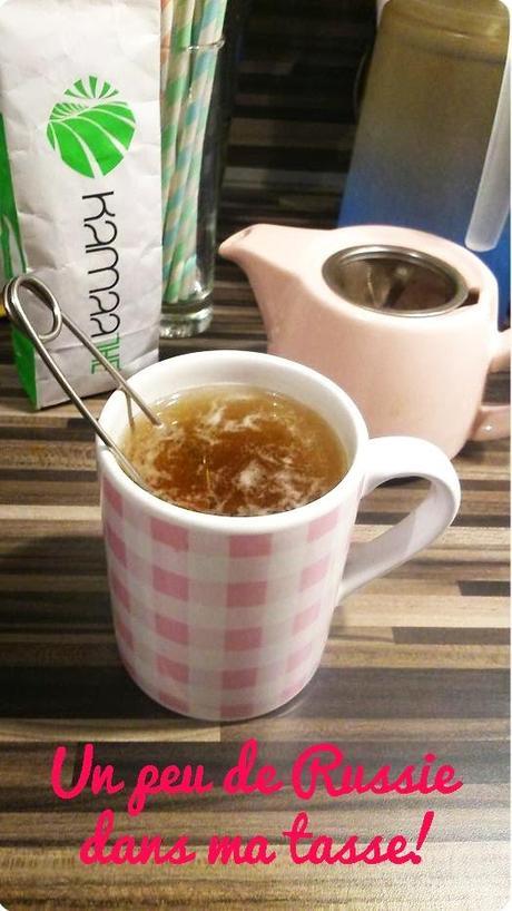 Partons en Russie avec le thé Moskova de Kamaa-Thé