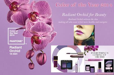 radiant orchid color for beauty 2014