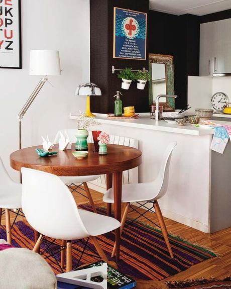 lovely kitchen/table in Madrid | onehappymess