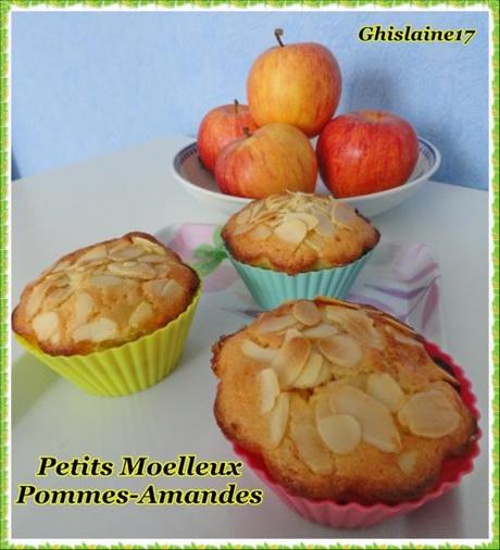 Petits moelleux pommes-amandes