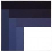 Perspective bleue I, (1970) Acrylique et pigments sur toile, | Georges AYATS