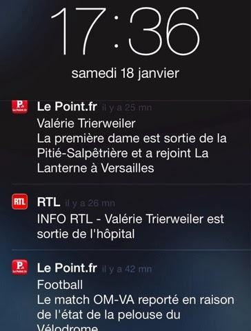 L'information importante...