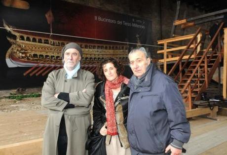 Patrick Brunie, Valentina Zingari et Giorgio Paternò