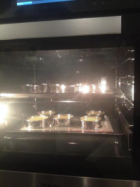 Cuisson du cheese cake