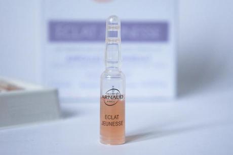 Ampoules Lift Immédiat Éclat Jeunesse de l'Institut Arnaud test avis