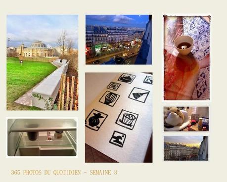 Semaine 3... C'est la vie ou éloge du rien...!