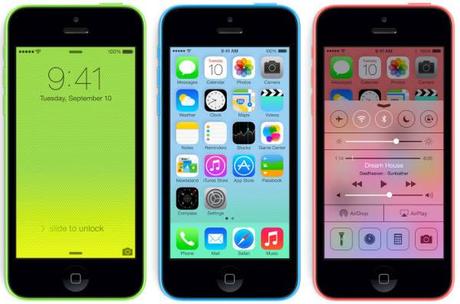 iPhone 5C ecrans