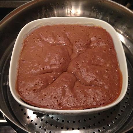 Steam Cake Chocolat Citron sans sucre et sans beurre