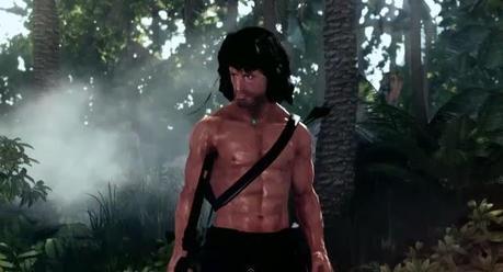 Modélisation de Rambo dans Rambo the videogame