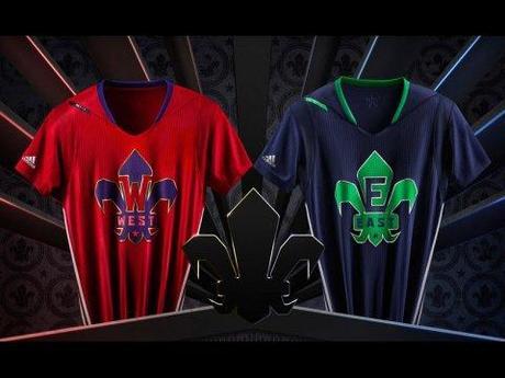 Adidas présente les maillots pour le All Star Game: Une horreur! Adidas présente les maillots pour le All Star Game: Une horreur!