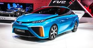 Toyota annonce une voiture à hydrogène dès 2015, avec une pile à combustible qui produit l'électricité nécessaire pour alimenter le moteur.