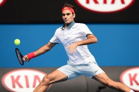 Roger Federer à l'Open d'Australie 2014