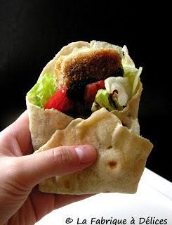 Quand la tomate/mozza se prend pour un wrap !