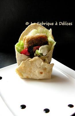 Quand la tomate/mozza se prend pour un wrap !