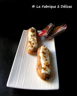 Eclair aux spéculoos