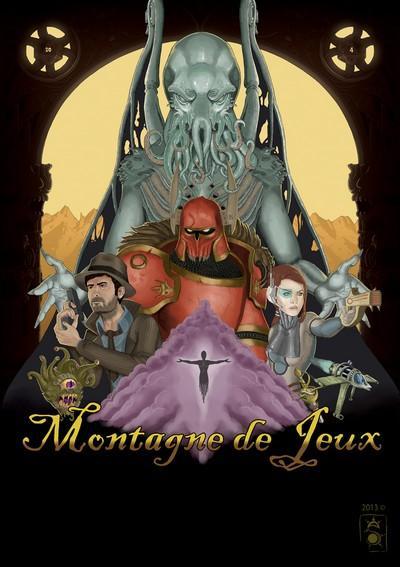 Affiche Montagne de jeux [Convention ludique] Montagne de Jeux à Chambéry 15 et 16 mars