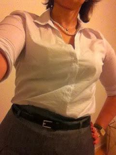 Tenue d'un jour ... Look pour réunion ... en mode Working girl !