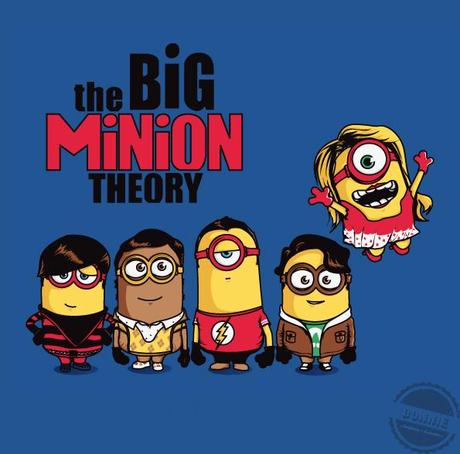 Tshirt « The Big Minion Theory »