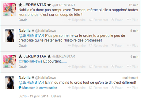 L'absence de Thomas au booking de Nabilla, inquiète les fans....