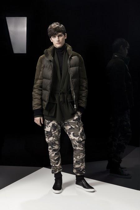 L'armada military chic de la collection Balmain homme pour l'hiver 2014...