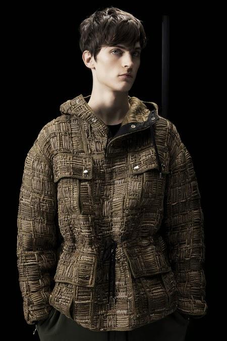 L'armada military chic de la collection Balmain homme pour l'hiver 2014...