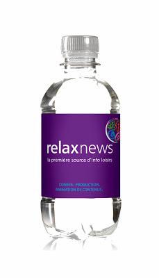 Drinkyz réalise les bouteilles d'eau Relaxnews