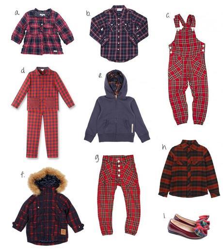 mode enfant tartan